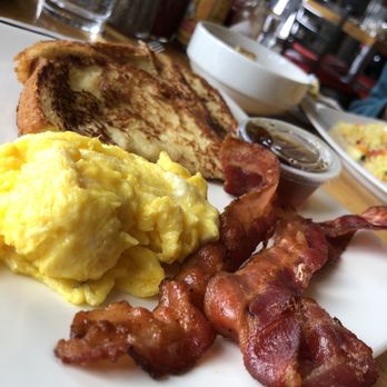 Bread+Salt - 3+2+1 Challah French Toast Scram and bacon - Breakfast & Brunch Near Me - Frisco, Colorado