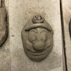 Nova School - Mask made at nova middle school in art class