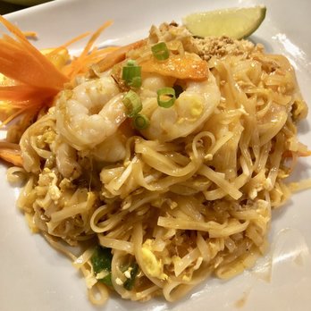 Charm Thai - 24. Pad Thai with shrimp - Japanese Near Me - Winston Salem, North Carolina