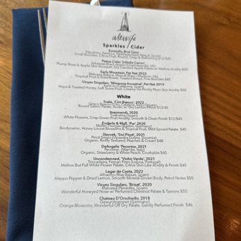 Alewife - Drink menu - Seafood Near Me - Richmond, Virginia Alewife - Drink menu - Seafood Near Me - Richmond, Virginia