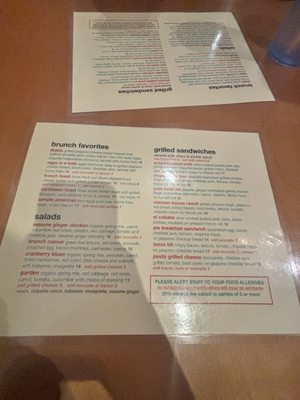 Menu photo 2 Arturo's Underground Cafe Austin, TX Menu photo 2 Arturo's Underground Cafe Austin, TX