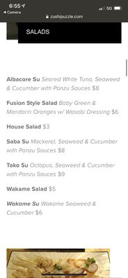 Menu photo 2 Zushi Puzzle San Francisco, CA Menu photo 2 Zushi Puzzle San Francisco, CA