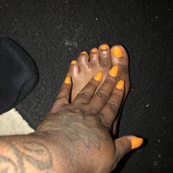 Nails by Daddy - Media and pedi