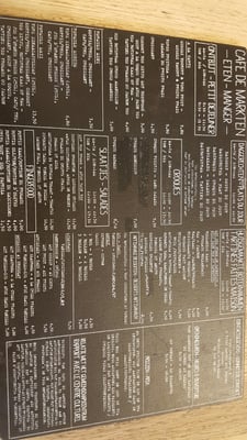 Menu photo 1 Café de Markten Brussels, BRU Menu photo 1 Café de Markten Brussels, BRU