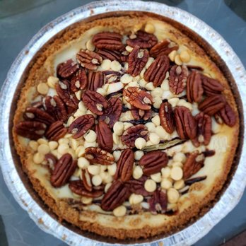 Daily Decadence - a pie topped with nuts - Desserts Near Me - Lafayette, Louisiana