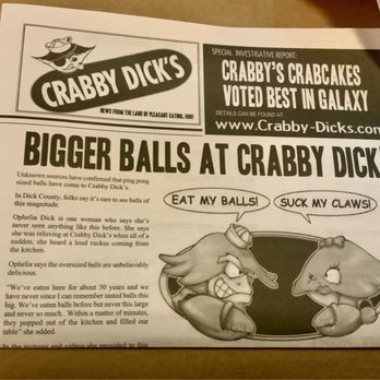 Crabby Dick’s - Funny menu - Seafood Near Me - Rehoboth beach, Delaware Crabby Dick’s - Funny menu - Seafood Near Me - Rehoboth beach, Delaware