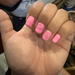 These are my natural nails with a gel manicure.