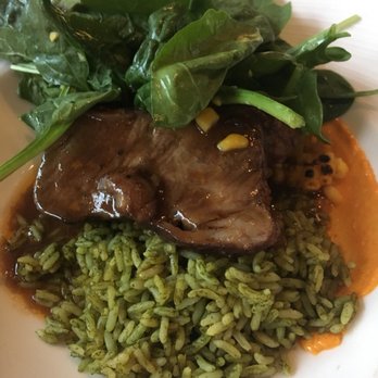 Nico Kitchen & Bar - Spare Ribs, Green Rice, Jersey fresh corn with Rocoto pepper sauce - New American Near Me - Newark, New Jersey Nico Kitchen & Bar - Spare Ribs, Green Rice, Jersey fresh corn with Rocoto pepper sauce - New American Near Me - Newark, New Jersey