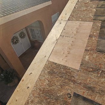 Gomez Diaz Roofing - New, better wood installed. - Roofing Near Me