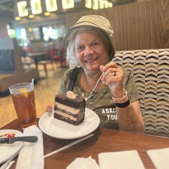 Chompie's Restaurant, Deli, and Bakery - Diana,enjoying fudge cake - Breakfast & Brunch Near Me - Phoenix, Arizona Chompie's Restaurant, Deli, and Bakery - Diana,enjoying fudge cake - Breakfast & Brunch Near Me - Phoenix, Arizona