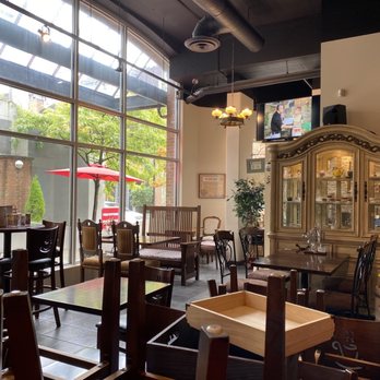 La Cuisson Cafe - tables and chairs in a restaurant - Cafes Near Me - Vancouver, British Columbia