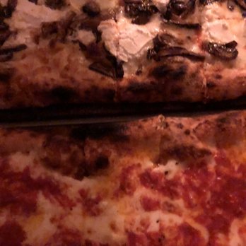 La Bohème - Margherita and mushroom pizza - Pizza Near Me - Hoboken, New Jersey
