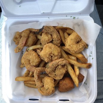 Krab Kingz Seafood - Shrimp, fries, hush puppies - Seafood Near Me - Spring, Texas