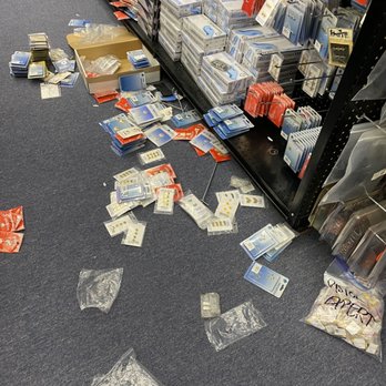Ace Uniforms - Product thrown all over floor, disorganized. - Uniforms Near Me - San Diego, California