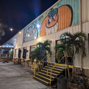 Miami Brewing Company - Outside next to the $10 axe throwing for 10 trys - Breweries Near Me - Homestead, Florida Miami Brewing Company - Outside next to the $10 axe throwing for 10 trys - Breweries Near Me - Homestead, Florida