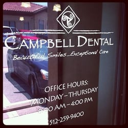 Jarrod Campbell, DDS - Front Door Sign