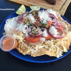 $7 Tostada Raspada