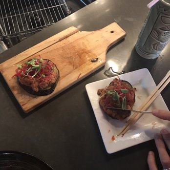 Umami - Our favorite!! Eggplant with ground chicken - Sushi Bars Near Me - Pittsburgh, Pennsylvania Umami - Our favorite!! Eggplant with ground chicken - Sushi Bars Near Me - Pittsburgh, Pennsylvania