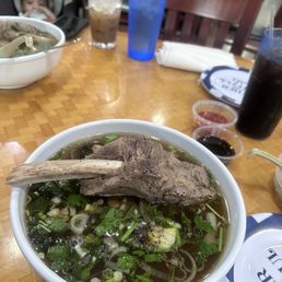 pho with beef rib pho with beef rib