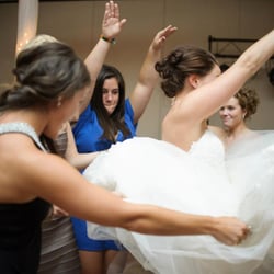 Love Ent by Milk Majer - Everybody's hands go up at Matt and Jacylyn's Wedding in Rochester, MN.