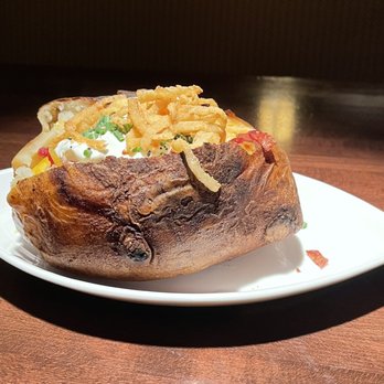 Spencer's For Steaks & Chops - Loaded Washington baked potato - Steakhouses Near Me - Spokane, Washington