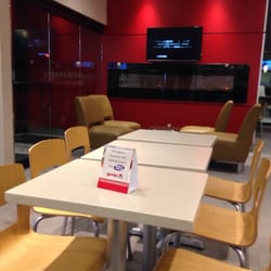 Wendy's - Wendy's new lounge style dining room.