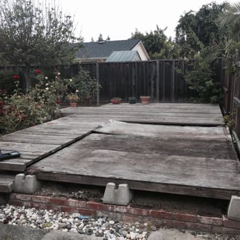 Derrick's Handyman Services - Deck in need of desperate repair - Handyman Near Me