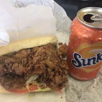 Orleans & York Deli Carson - Half of oyster/catfish po'boy. Yum! - Delis Near Me - Carson, California Orleans & York Deli Carson - Half of oyster/catfish po'boy. Yum! - Delis Near Me - Carson, California