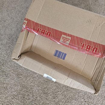 PostalAnnex+ - Look at this package it was bent so bad it was open this makes no sense  And this is just from today at 6-7-2024 - Shipping Centers Near Me - Rocky Mount, North Carolina