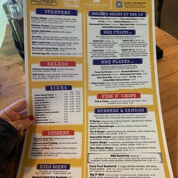 Del's Hideout - Menu - Barbeque Near Me - San Diego, California