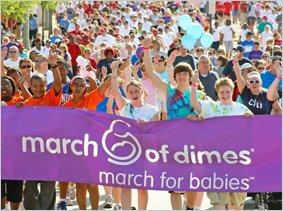 March of Dimes March for Babies - social services organization in Greenville, SC
