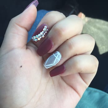Deluxe Nails & Spa - My prom nails were amazing. The lady did an amazing job and even looked better than the picture I showed her. - Waxing Near Me - Modesto, California Deluxe Nails & Spa - My prom nails were amazing. The lady did an amazing job and even looked better than the picture I showed her. - Waxing Near Me - Modesto, California