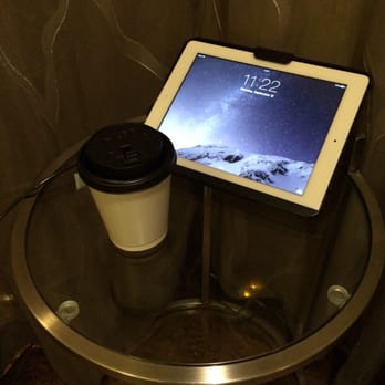 Bliss YogaSpa - Enjoying a cup of tea & the use of their iPad in the tea lounge! - Day Spas Near Me - Edmonton, Alberta Bliss YogaSpa - Enjoying a cup of tea & the use of their iPad in the tea lounge! - Day Spas Near Me - Edmonton, Alberta