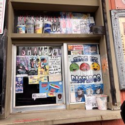 Exterior outside entrance of Cubita's Raspas - Ordering window - San Antonio, Texas Exterior outside entrance of Cubita's Raspas - Ordering window - San Antonio, Texas