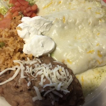 El Corral On 66 - 3 crab enchiladas in a white cilantro sauce (comes with soup) - Mexican Near Me - Williams, Arizona