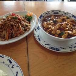 Yin-Yang China Schnellimbiß - Yu Xiang Rou Si + Ma Pu Dou Fu