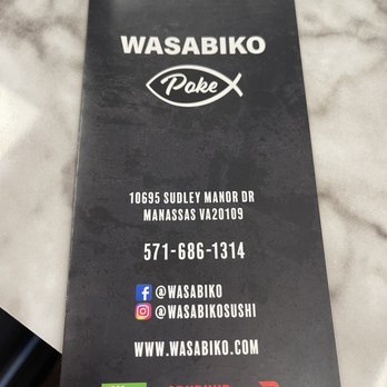 Wasabiko - Poke Near Me - Manassas, Virginia Wasabiko - Poke Near Me - Manassas, Virginia