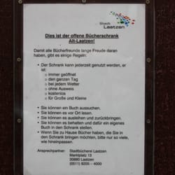 Offener Bücherschrank - Offener Bücherschrank, Laatzen