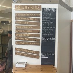 Miner's Cafe - So many pie choices.  So good.
