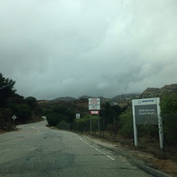 Boeing Rocketdyne - Driveway up Boeing center - Aircraft Dealers Near Me - Canoga Park, California