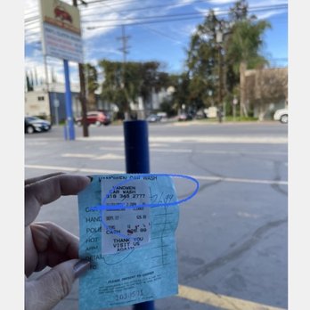 Vanowen Car Wash & Detailing - First receipt, I came November, December, January & February- the service was not good! - Car Wash Near Me - Reseda, California Vanowen Car Wash & Detailing - First receipt, I came November, December, January & February- the service was not good! - Car Wash Near Me - Reseda, California