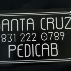 Santa Cruz Pedicab