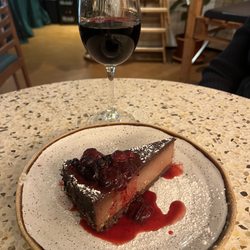 Café Menssana - Chocolate cheesecake