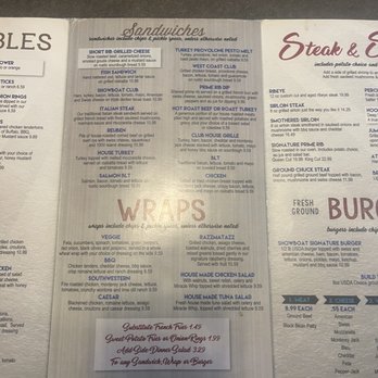 Showboat Restaurant - Menu - Breakfast & Brunch Near Me - Chesaning, Michigan Showboat Restaurant - Menu - Breakfast & Brunch Near Me - Chesaning, Michigan