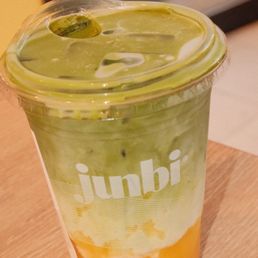 Mango Matcha Latte