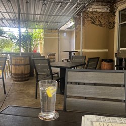 Sequoia Brewing Company - Outdoor covered sitting area