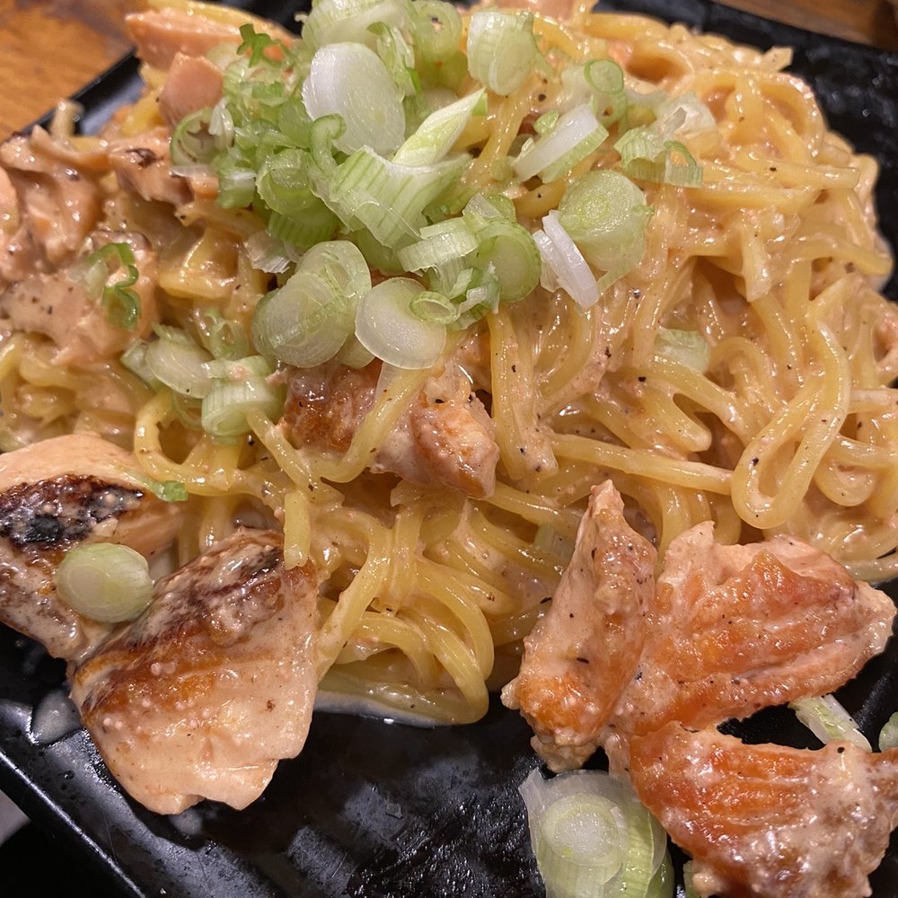 Oh Taisho - Yakin mentai Salmon Cream Yakisoba - Japanese Near Me - New York, New York Oh Taisho - Yakin mentai Salmon Cream Yakisoba - Japanese Near Me - New York, New York