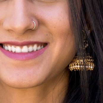 Outer Limits Tattoo & Body Piercing - Nose piercing. I got a jewelry upgrade to this beautiful 14k rose gold hoop after 9 months of healing. - Tattoo Near Me - Costa Mesa, California