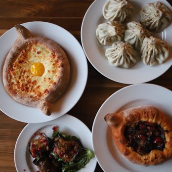 Skalka - Adjaruli Khachapuri Frozen Beef & Pork Khinkali (12pc) - Breakfast & Brunch Near Me - Seattle, Washington