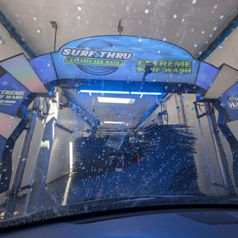 Surf Thru Express Car Wash - About to go through wash 8/2025 - Car Wash Near Me - Fresno, California Surf Thru Express Car Wash - About to go through wash 8/2025 - Car Wash Near Me - Fresno, California